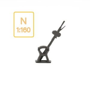 Leviers d&rsquo;aiguillage à crans avec cadenas N – 160AIG01C