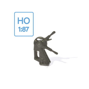 Leviers d&rsquo;aiguillage type V avec crans – 87AIG07