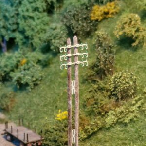 Poteaux télégraphiques doubles – 87TEL03