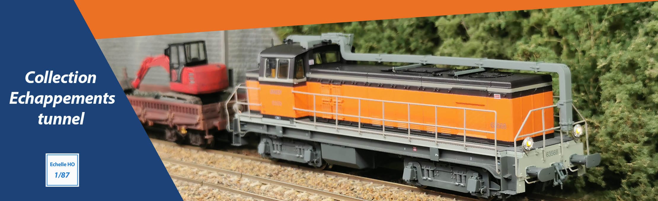 echappement tunnel BB 63500 aiguillages accessoires