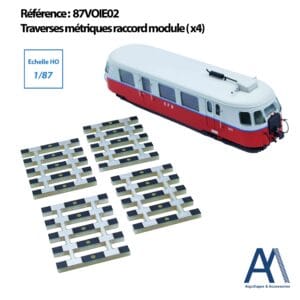 Traverses métriques raccord module