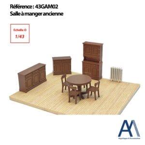 Salle à manger ancienne 1/43